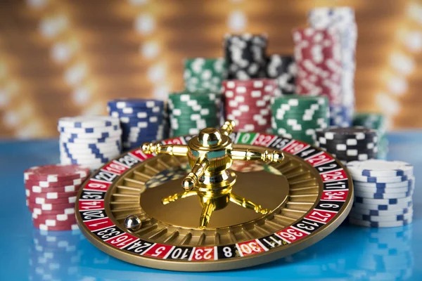 Live roulette table with professional dealer and HD camera setup